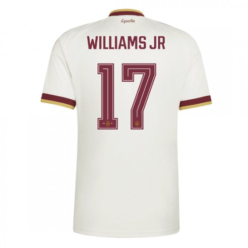 Fotbalové Dres Španělsko Nico Williams #17 Venkovní MS 2026 Krátký Rukáv